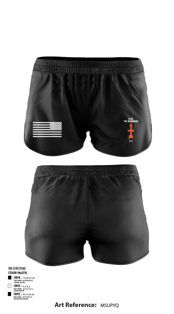 Ranger Panties, 2-127 D-CO, , Teamtime, Team time, sublimation, custom sports apparel, team uniforms, spirit wear, spiritwear, sports uniforms, custom shirts, team store, custom team store, fundraiser sports, apparel fundraiser