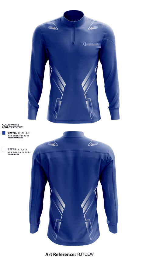 Quarter Zip Jacket, Bandera Bulldogs Volleyball, Women's Volleyball, Teamtime, Team time, sublimation, custom sports apparel, team uniforms, spirit wear, spiritwear, sports uniforms, custom shirts, team store, custom team store, fundraiser sports, apparel fundraiser