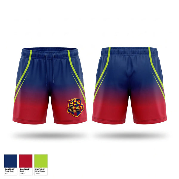 Athletic Shorts With Pockets, Fruitridge azulgranas, Men's Soccer, Teamtime, Team time, sublimation, custom sports apparel, team uniforms, spirit wear, spiritwear, sports uniforms, custom shirts, team store, custom team store, fundraiser sports, apparel fundraiser