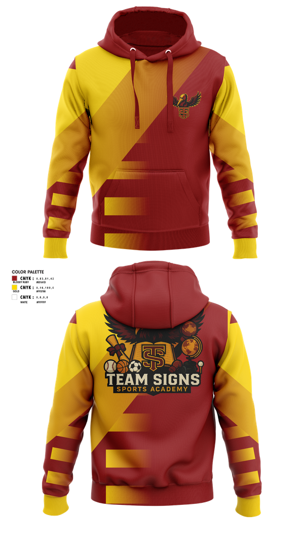 Hoodie, Team Signs Sports Academy, Men's Basketball, Teamtime, Team time, sublimation, custom sports apparel, team uniforms, spirit wear, spiritwear, sports uniforms, custom shirts, team store, custom team store, fundraiser sports, apparel fundraiser