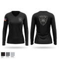 Westville PD Women's Long Sleeve V-neck Shirt - 1