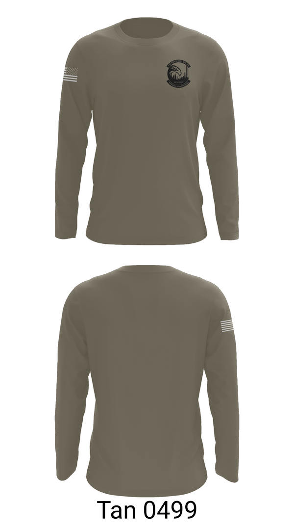 Long Sleeve Performance Shirt, Detachment 490, Air Force, Teamtime, Team time, sublimation, custom sports apparel, team uniforms, spirit wear, spiritwear, sports uniforms, custom shirts, team store, custom team store, fundraiser sports, apparel fundraiser