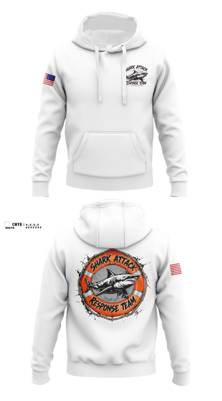 Hoodie, Shark Attack Response Team, , Teamtime, Team time, sublimation, custom sports apparel, team uniforms, spirit wear, spiritwear, sports uniforms, custom shirts, team store, custom team store, fundraiser sports, apparel fundraiser