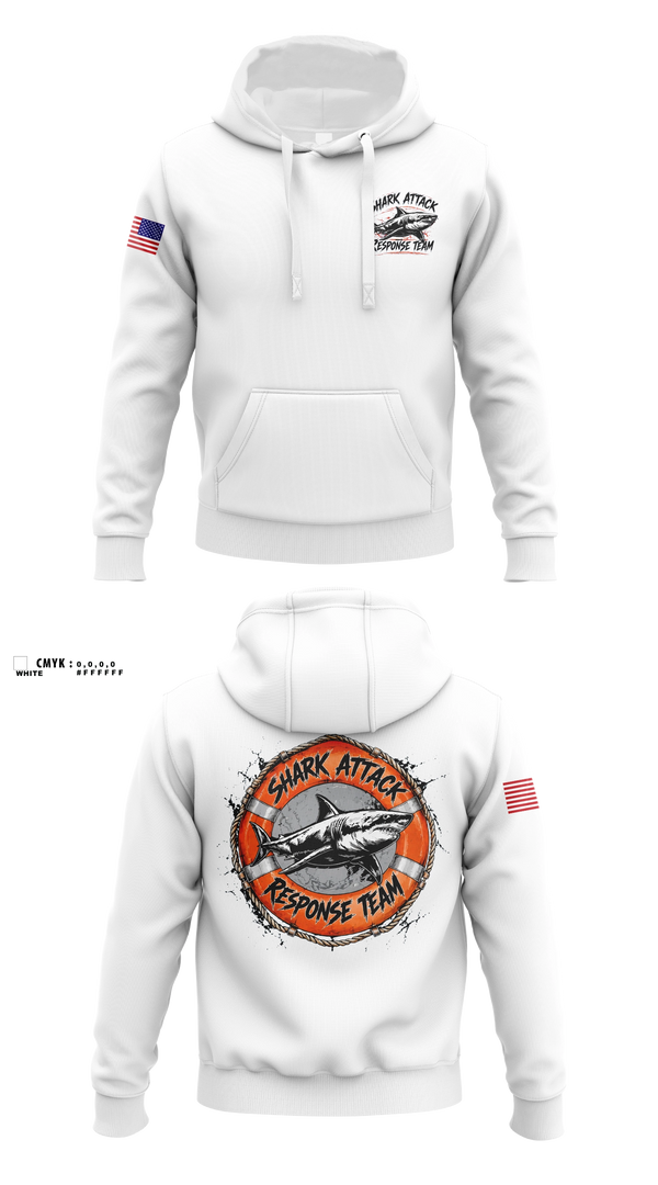 Hoodie, Shark Attack Response Team, , Teamtime, Team time, sublimation, custom sports apparel, team uniforms, spirit wear, spiritwear, sports uniforms, custom shirts, team store, custom team store, fundraiser sports, apparel fundraiser