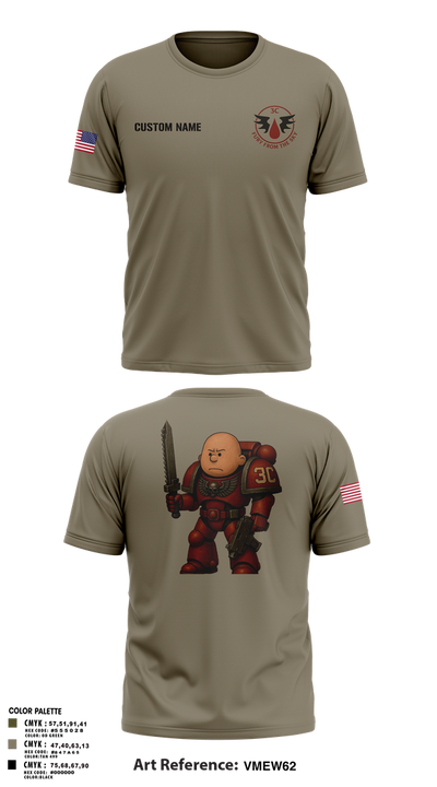 3rd Platoon, CCo, 1-508th PIR Short Sleeve Performance Shirt - 27