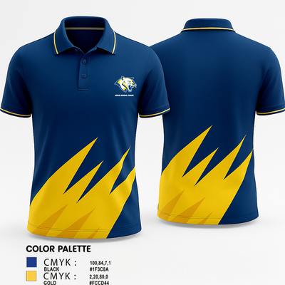 Newark Memorial Cougars 24679199 Short Sleeve Performance Polo - 1