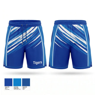 Athletic Shorts With Pockets, Tigers, Wrestling, Teamtime, Team time, sublimation, custom sports apparel, team uniforms, spirit wear, spiritwear, sports uniforms, custom shirts, team store, custom team store, fundraiser sports, apparel fundraiser