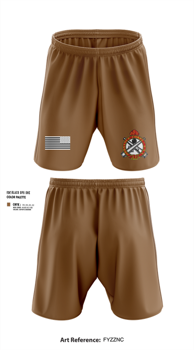FMT, 73D CEC-I, 1/11th ABN 81868554 Athletic Shorts With Pockets - 3