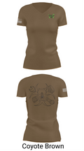 704th Chem Co 57484500 Women's Short Sleeve V-neck Shirt - 8