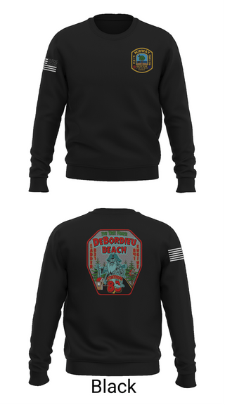 Crew Neck Sweatshirt, Midway Fire Station 83, Fire Department, Teamtime, Team time, sublimation, custom sports apparel, team uniforms, spirit wear, spiritwear, sports uniforms, custom shirts, team store, custom team store, fundraiser sports, apparel fundraiser