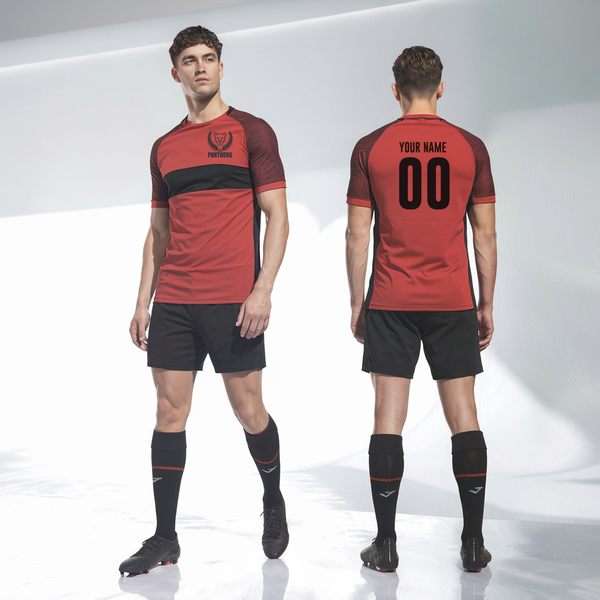 Mens Soccer Jersey, Panthers, Men's Soccer, Teamtime, Team time, sublimation, custom sports apparel, team uniforms, spirit wear, spiritwear, sports uniforms, custom shirts, team store, custom team store, fundraiser sports, apparel fundraiser