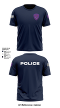 Dilley Police Department 94692671 Short Sleeve Performance Shirt - 101