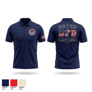 Short Sleeve Performance Polo, Bridgeton Fire C Shift, Fire Department, Teamtime, Team time, sublimation, custom sports apparel, team uniforms, spirit wear, spiritwear, sports uniforms, custom shirts, team store, custom team store, fundraiser sports, apparel fundraiser