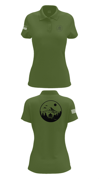 Womens Short Sleeve Performance Polo, Okinawa, , Teamtime, Team time, sublimation, custom sports apparel, team uniforms, spirit wear, spiritwear, sports uniforms, custom shirts, team store, custom team store, fundraiser sports, apparel fundraiser