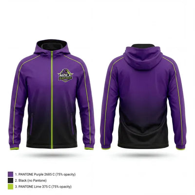 NOLA Black Hawks 6850608 Windbreaker - 1