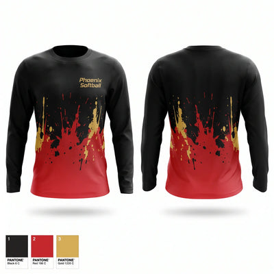 Phoenix Softball Long Sleeve Performance Shirt 2