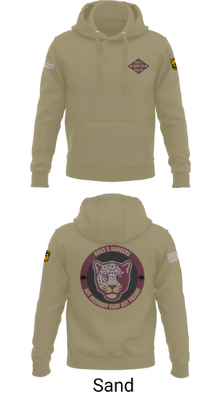 Hoodie, Ross Rangers, Army, Teamtime, Team time, sublimation, custom sports apparel, team uniforms, spirit wear, spiritwear, sports uniforms, custom shirts, team store, custom team store, fundraiser sports, apparel fundraiser