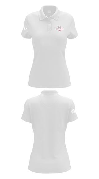 Womens Short Sleeve Performance Polo, BlueStreaks, Track & Field, Teamtime, Team time, sublimation, custom sports apparel, team uniforms, spirit wear, spiritwear, sports uniforms, custom shirts, team store, custom team store, fundraiser sports, apparel fundraiser