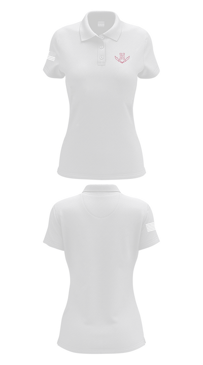 BlueStreaks 19797943 Women's Short Sleeve Performance Polo  - 17