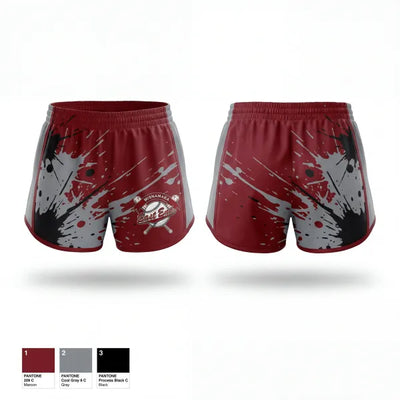 East End Mishawaka Baseball Softball Association 26327685 Women's Shorts - 1