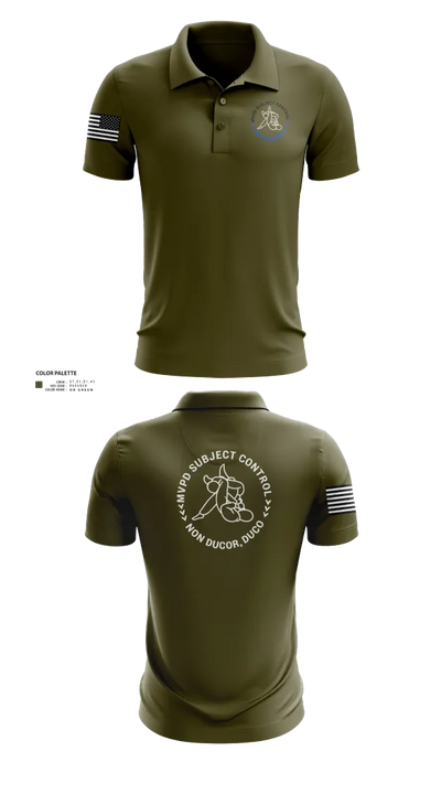 MVPD Subject Control 16115656 Short Sleeve Performance Polo - 31