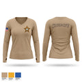 Lincoln County Sheriffs office Women's Long Sleeve V-neck Shirt - 1