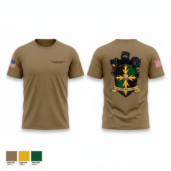 Old School Cotton Feel Shirt, CMWDD-E, Army, Teamtime, Team time, sublimation, custom sports apparel, team uniforms, spirit wear, spiritwear, sports uniforms, custom shirts, team store, custom team store, fundraiser sports, apparel fundraiser