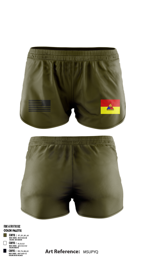 Ranger Panties, 2/5 ADA, , Teamtime, Team time, sublimation, custom sports apparel, team uniforms, spirit wear, spiritwear, sports uniforms, custom shirts, team store, custom team store, fundraiser sports, apparel fundraiser