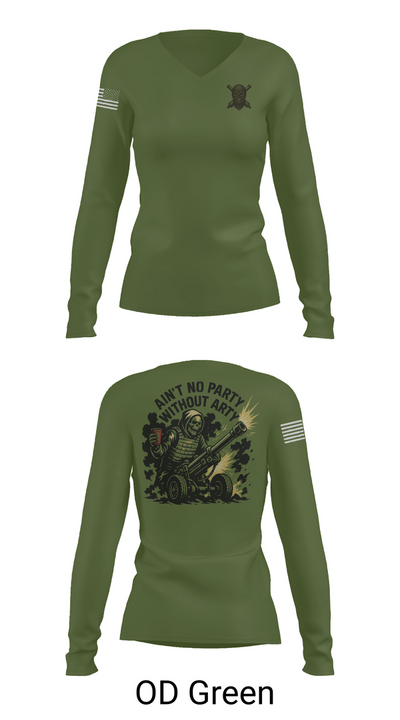 2/11 Hotel battery 15026614 Women's Long Sleeve V-neck Shirt - 57