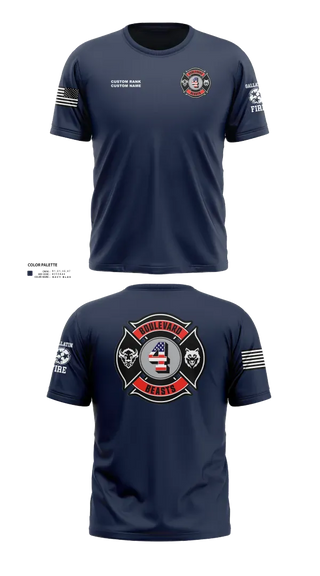 Short Sleeve Performance Shirt, Gallatin Fire Department Station 4, Fire Department, Teamtime, Team time, sublimation, custom sports apparel, team uniforms, spirit wear, spiritwear, sports uniforms, custom shirts, team store, custom team store, fundraiser sports, apparel fundraiser