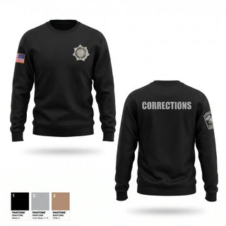 Crew Neck Sweatshirt, Georgetown County Sheriff Office, Police, Teamtime, Team time, sublimation, custom sports apparel, team uniforms, spirit wear, spiritwear, sports uniforms, custom shirts, team store, custom team store, fundraiser sports, apparel fundraiser