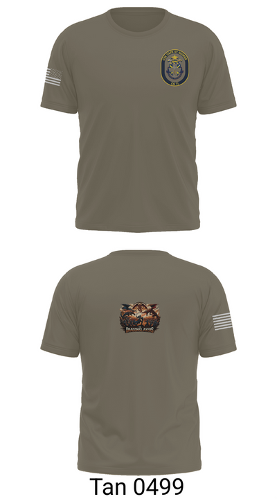 USS CAPE ST. GEORGE 53207398 Short Sleeve Performance Shirt - 72