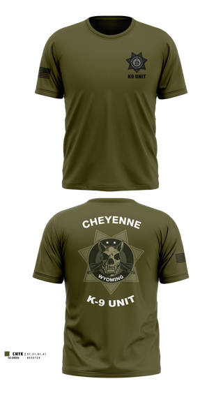 Short Sleeve Performance Shirt, Cheyenne pd k9, Police, Teamtime, Team time, sublimation, custom sports apparel, team uniforms, spirit wear, spiritwear, sports uniforms, custom shirts, team store, custom team store, fundraiser sports, apparel fundraiser