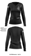 1345 20694842 Women's Long Sleeve V-neck Shirt - 6
