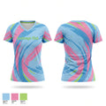 Exchange Club Women's Short Sleeve V-neck Shirt - 1