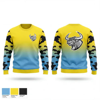 Crew Neck Sweatshirt, NBC BULLS, Men's Basketball, Teamtime, Team time, sublimation, custom sports apparel, team uniforms, spirit wear, spiritwear, sports uniforms, custom shirts, team store, custom team store, fundraiser sports, apparel fundraiser