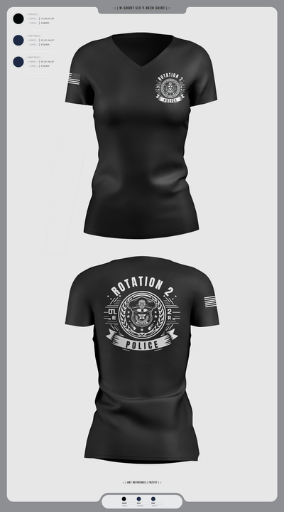 Rotation 2 8479090 Women's Short Sleeve V-neck Shirt - 1
