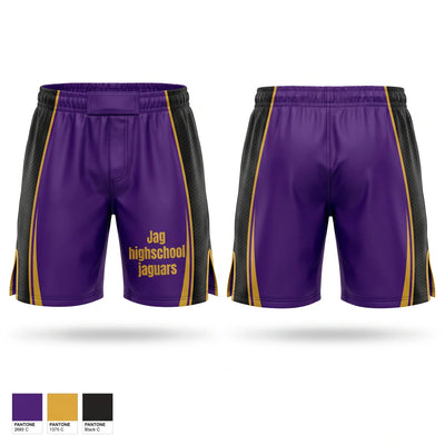 Jag highschool jaguars Fight Shorts - 1