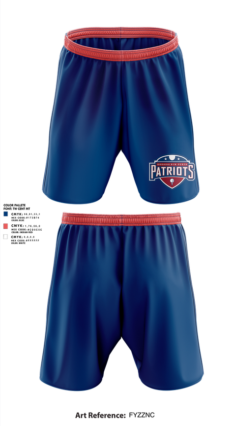 Athletic Shorts With Pockets, BP Patriots Golf, Golf, Teamtime, Team time, sublimation, custom sports apparel, team uniforms, spirit wear, spiritwear, sports uniforms, custom shirts, team store, custom team store, fundraiser sports, apparel fundraiser
