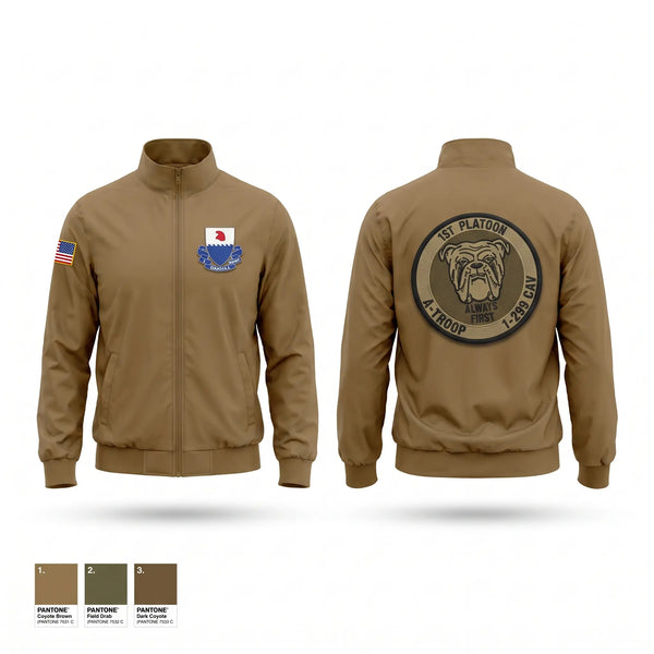 Windbreaker, 1-299 cav, Army, Teamtime, Team time, sublimation, custom sports apparel, team uniforms, spirit wear, spiritwear, sports uniforms, custom shirts, team store, custom team store, fundraiser sports, apparel fundraiser