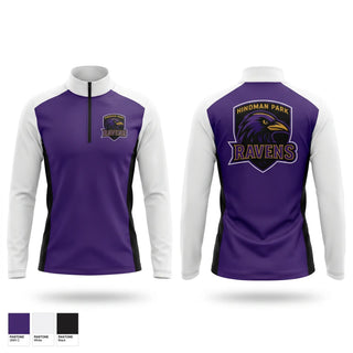 Quarter Zip Jacket, Hindman Park Ravens, Men's Basketball, Teamtime, Team time, sublimation, custom sports apparel, team uniforms, spirit wear, spiritwear, sports uniforms, custom shirts, team store, custom team store, fundraiser sports, apparel fundraiser