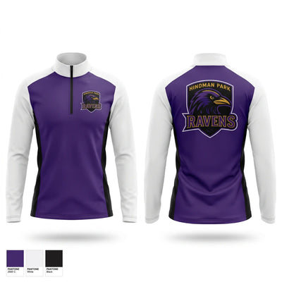Hindman Park Ravens Quarter Zip Jacket - 1