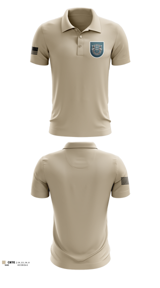 Short Sleeve Performance Polo, 2nd Battalion 19th SFG (Airborne), Army, Teamtime, Team time, sublimation, custom sports apparel, team uniforms, spirit wear, spiritwear, sports uniforms, custom shirts, team store, custom team store, fundraiser sports, apparel fundraiser