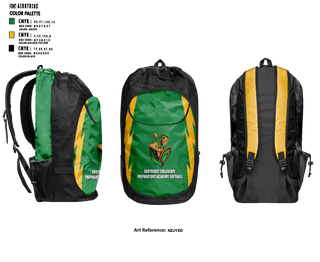 Gear Bag, Southeast Collegiate Preparatory Academy Softball, Softball, Teamtime, Team time, sublimation, custom sports apparel, team uniforms, spirit wear, spiritwear, sports uniforms, custom shirts, team store, custom team store, fundraiser sports, apparel fundraiser