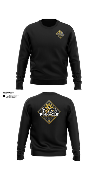 Crew Neck Sweatshirt, Pinnacle Martial Arts, , Teamtime, Team time, sublimation, custom sports apparel, team uniforms, spirit wear, spiritwear, sports uniforms, custom shirts, team store, custom team store, fundraiser sports, apparel fundraiser