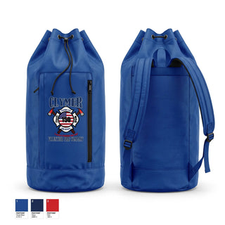 Gear Bag, Clymer Volunteer Fire Company #1, Fire Department, Teamtime, Team time, sublimation, custom sports apparel, team uniforms, spirit wear, spiritwear, sports uniforms, custom shirts, team store, custom team store, fundraiser sports, apparel fundraiser