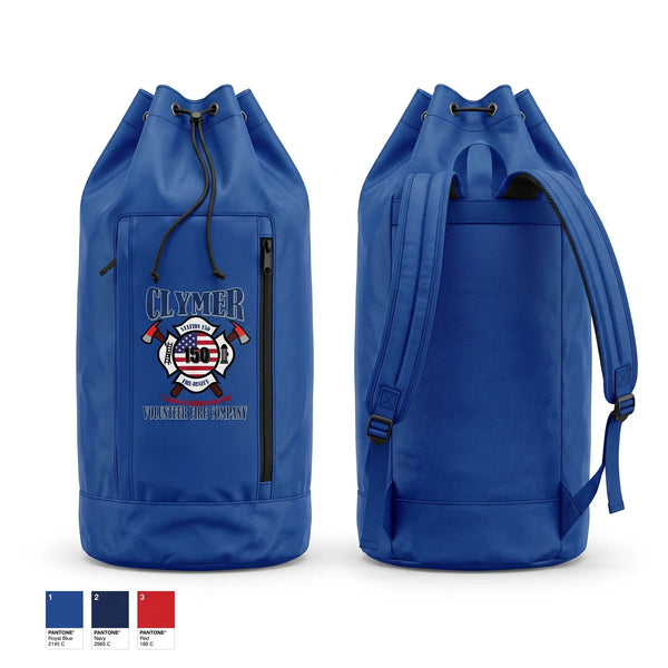 Gear Bag, Clymer Volunteer Fire Company #1, Fire Department, Teamtime, Team time, sublimation, custom sports apparel, team uniforms, spirit wear, spiritwear, sports uniforms, custom shirts, team store, custom team store, fundraiser sports, apparel fundraiser