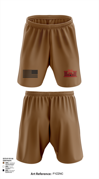 Athletic Shorts With Pockets, 36 Engineer Brigade, Army, Teamtime, Team time, sublimation, custom sports apparel, team uniforms, spirit wear, spiritwear, sports uniforms, custom shirts, team store, custom team store, fundraiser sports, apparel fundraiser