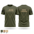New Jersey State Police - IT Services Unit 76493253 Old School Cotton Feel Shirt - 1