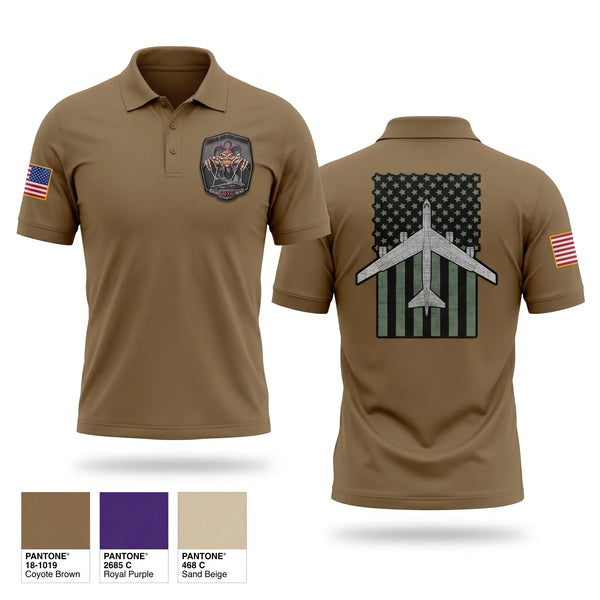 Short Sleeve Performance Polo, Repair & Reclamation, Air Force, Teamtime, Team time, sublimation, custom sports apparel, team uniforms, spirit wear, spiritwear, sports uniforms, custom shirts, team store, custom team store, fundraiser sports, apparel fundraiser
